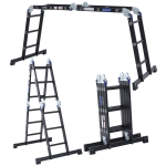 4×3 ALDORR Professional – Multi Purpose Ladder with platform – 3,5 Meter