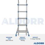 4x5 ALDORR Home - Multiladder 4,50 M
