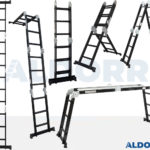 4×3 ALDORR Professional – Multi Purpose Ladder with platform – 3,5 Meter