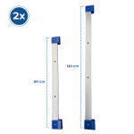 Stabiliser bars 120 cm instead of 90 cm Multipurpose ladder Home