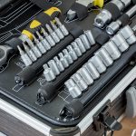 89-piece toolset in storage case