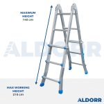 4x3 ALDORR Home - Multiladder 2,80 M