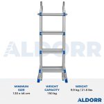 4x4 ALDORR Home - Multiladder 3,42 M