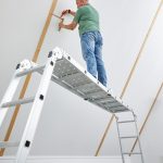 4x4 ALDORR Home - Multi Purpose Ladder with platform - 4,7 Meter