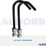 Ladderhooks for Telescoopladder (4.4m 4.8m 5.2m)