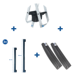 Telescopic folding ladder Bundle Deal 3