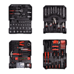 152-Piece toolset in case