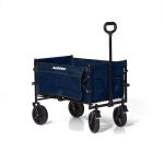 Folding Trolley – XL – Foldable – 100L – Blue - Includes Camping Chair