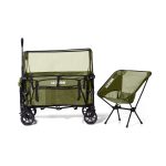 Folding Trolley – XL – Foldable – 200L – Green