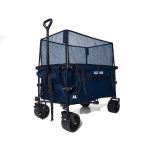 Folding Trolley – XL – Foldable – 200L – Blue