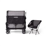 Folding Trolley - XXL - Foldable - 400L - Black