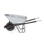 ALDORR Wheelbarrow - 170 Liters - Steel - 1 Puncture-proof tire