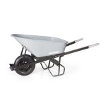 ALDORR Wheelbarrow - 170 Liters - Steel - 1 Puncture-proof tire