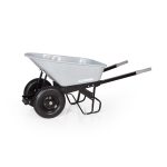 ALDORR Wheelbarrow - 170 Liters - Steel - 2 Pneumatic Tires