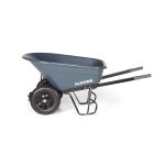 ALDORR Wheelbarrow - 230 Liters - Poly - 2 Pneumatic Tires