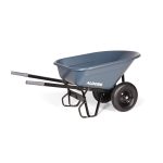 ALDORR Wheelbarrow - 230 Liters - Poly - 2 Pneumatic Tires