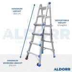 4×4 ALDORR Professional Plus – Multiladder 4,10 m