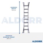 4×4 ALDORR Professional Plus – Multiladder 4,10 m