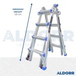 4×4 ALDORR Professional Plus – Multiladder 4,10 m