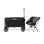 Folding Trolley - XL - Foldable- 200L - Black