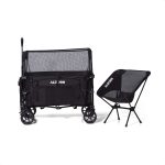 Folding Trolley - XL - Foldable- 200L - Black