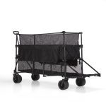 Folding Trolley – XXL – Foldable – 600L – Black