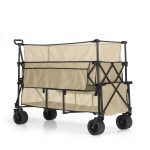 Folding Trolley – XXL – Foldable – 600L – Beige