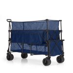 Folding Trolley – XXL – Foldable – 600L – Blue