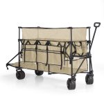 Folding Trolley – XXL – Foldable – 600L – Beige