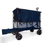 Folding Trolley - XXL - Foldable - 400L - Blue
