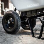 ALDORR Wheelbarrow - 170 Liters - Steel - 2 Pneumatic tires