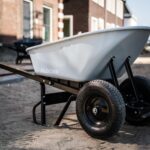ALDORR Wheelbarrow - 170 Liters - Steel - 2 Pneumatic tires