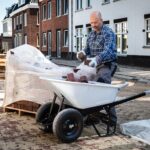 ALDORR Wheelbarrow - 170 Liters - Steel - 2 Pneumatic tires