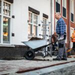 ALDORR Wheelbarrow - 170 Liters - Steel - 1 Pneumatic tire