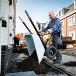ALDORR Wheelbarrow - 170 Liters - Steel - 2 Pneumatic tires