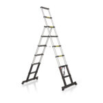 1,80 + 2,40 Meter ALDORR Professional - Telescopic folding ladder
