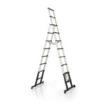 2,40 + 3,00 Meter ALDORR Professional - Telescopic folding ladder