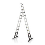3,00 + 3,60 Meter ALDORR Professional - Telescopic folding ladder