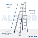 4×5 ALDORR Home – Multiladder 5,20 m