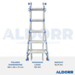 4×5 ALDORR Home – Multiladder 5,20 m