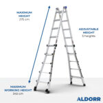 4×5 ALDORR Professional – Multiladder 5,70 m