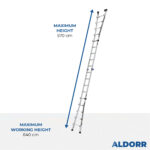 4×5 ALDORR Professional – Multiladder 5,70 m