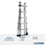 4×5 ALDORR Professional – Multiladder 5,70 m