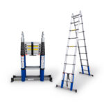 2,50 Meter ALDORR Home - Telescopic folding ladder